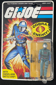 Cobra Commander (swivel-arm) with Series 3 Card