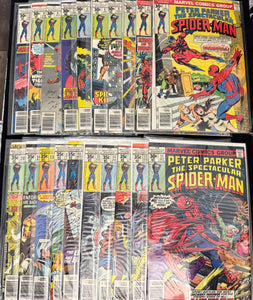 Spectacular Spider-Man #  1-77, Ann. 1-3 FN+ (6.5)