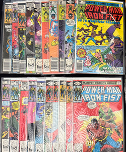 Power Man and Iron Fist # 50-92 FN (6.0) Missing #77