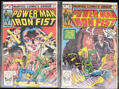 Power Man and Iron Fist # 50-92 FN (6.0) Missing #77