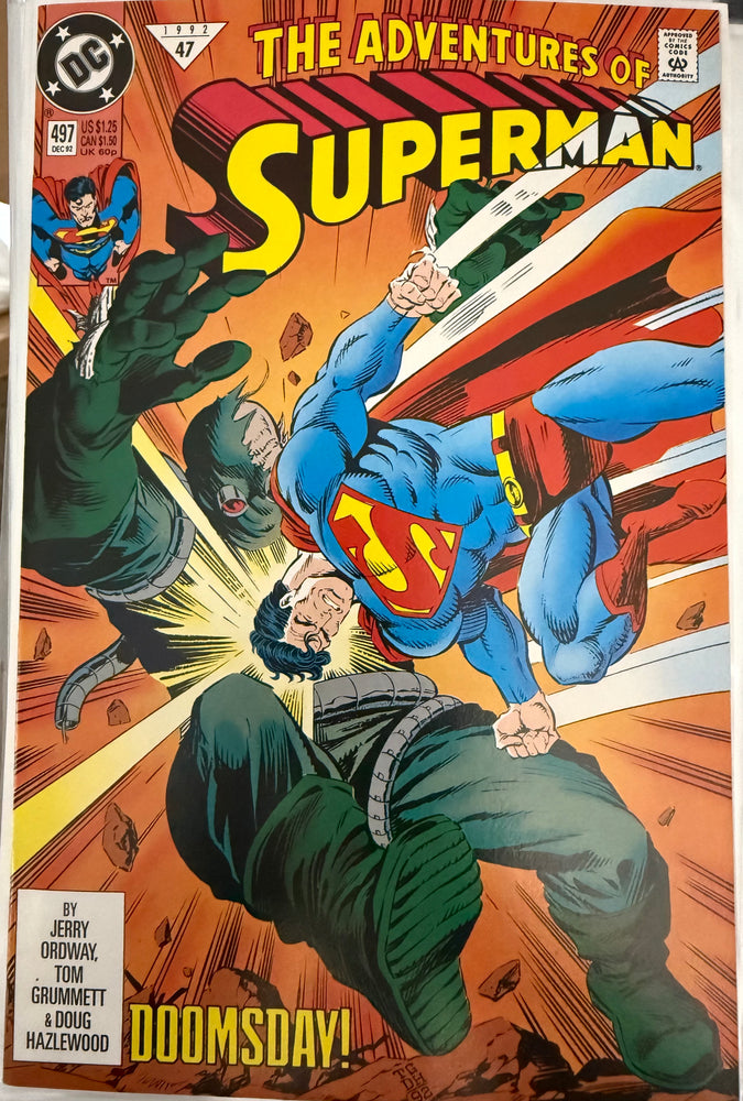 Adventures of Superman #497  NM/MT (9.8)