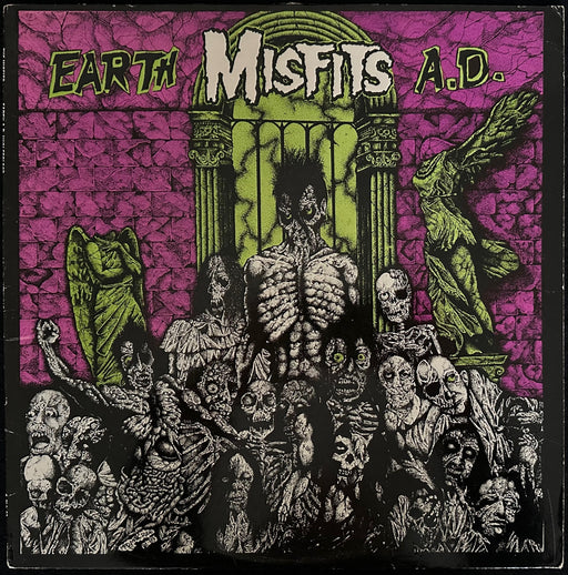 Misfits Earth A.D. / Wolfsblood Early Press (Fuscia Cover Purple Vinyl ONLY 200 COPIES)
