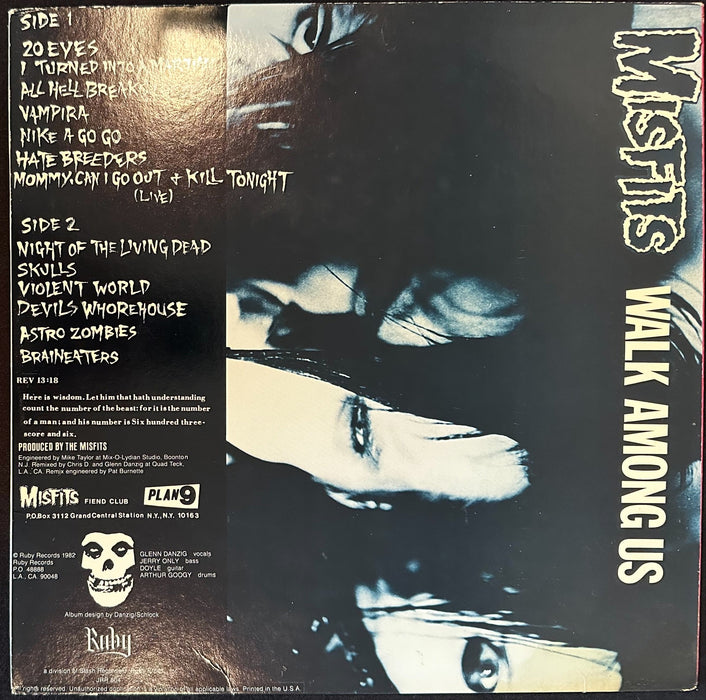 Misfits Walk Among Us (First Pressing, Photo Sleeve & Fiend Insert Included)