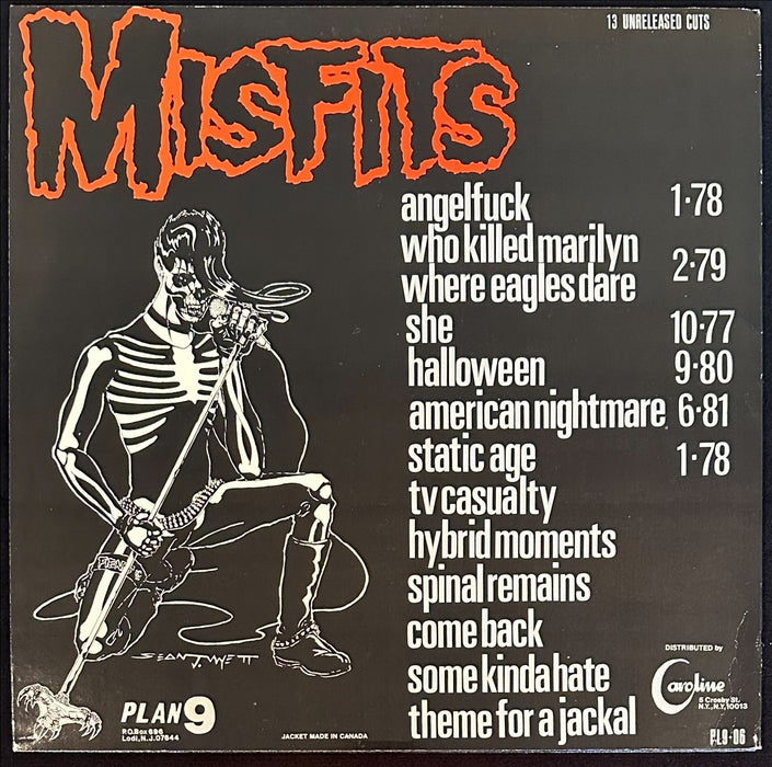 Misfits Legacy of Brutality (Second Pressing of 500 Copies, White Vinyl)