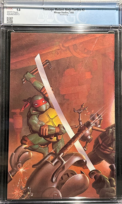 Teenage Mutant Ninja Turtles #  2  CGC 9.8