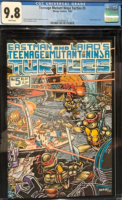 Teenage Mutant Ninja Turtles #  5  CGC 9.8