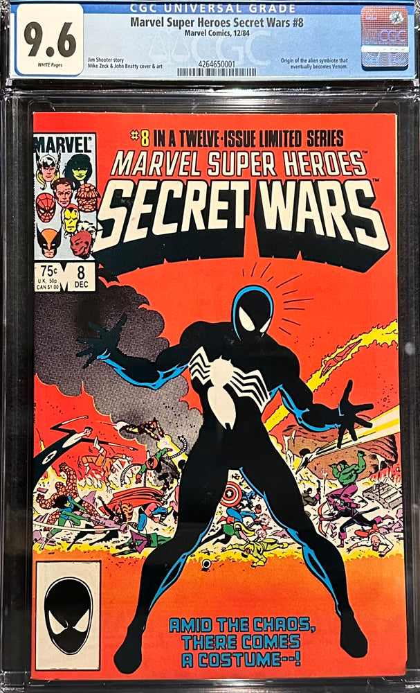 Marvel Super-Heroes Secret Wars #  8 CGC 9.6