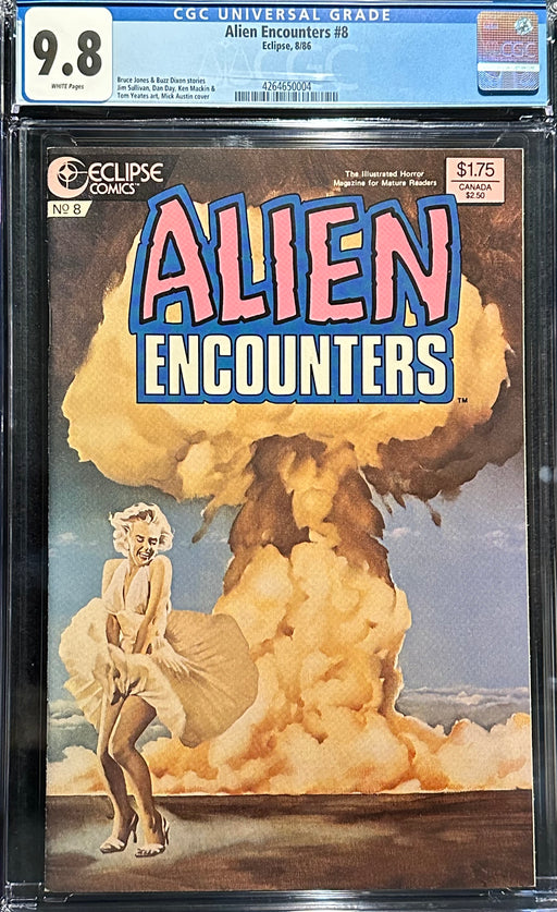 Alien Encounters #  8  CGC 9.8