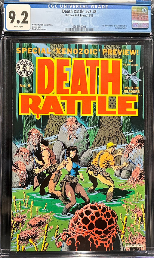Death Rattle #  8  CGC 9.2