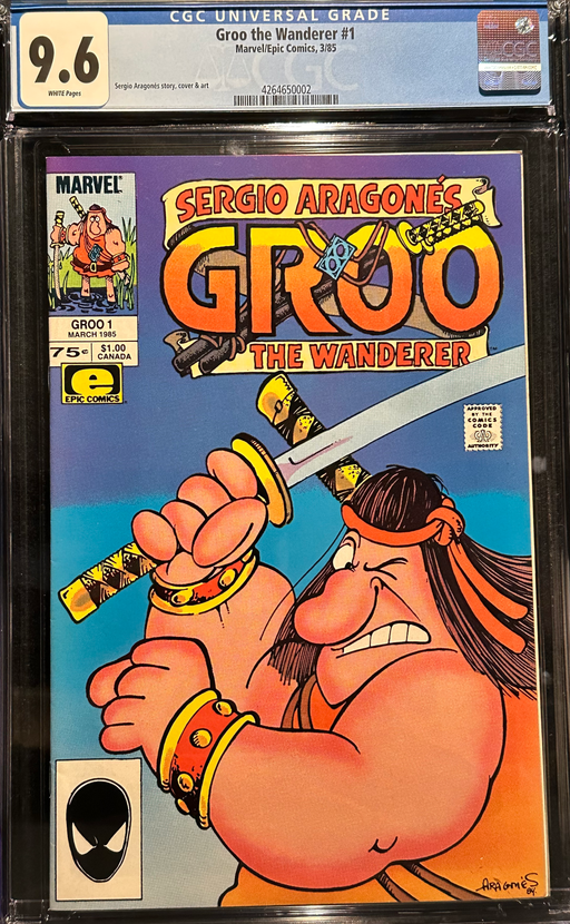 Sergio Aragonés Groo the Wanderer #  1 Vol. 2 CGC 9.6
