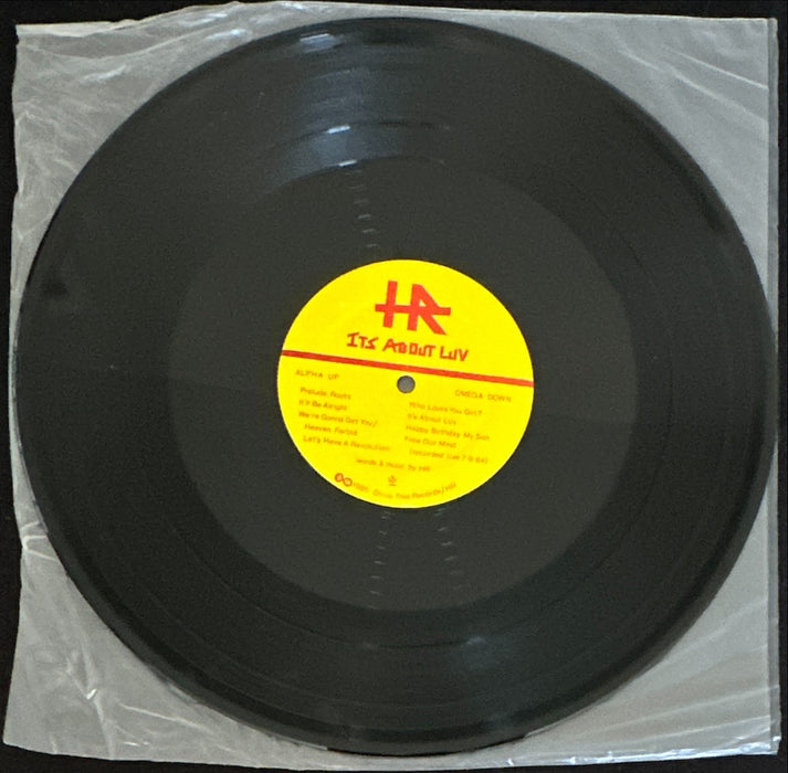 H R It's About Luv (First Pressing, Lyrics Included)