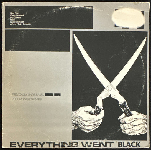 Black Flag Everything Went Black (First Pressing)