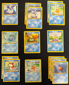 Pokemon 1st Series Collection Including Japanese Cards