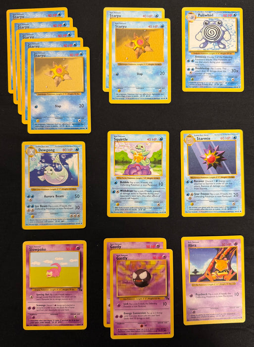 Pokemon 1st Series Collection Including Japanese Cards