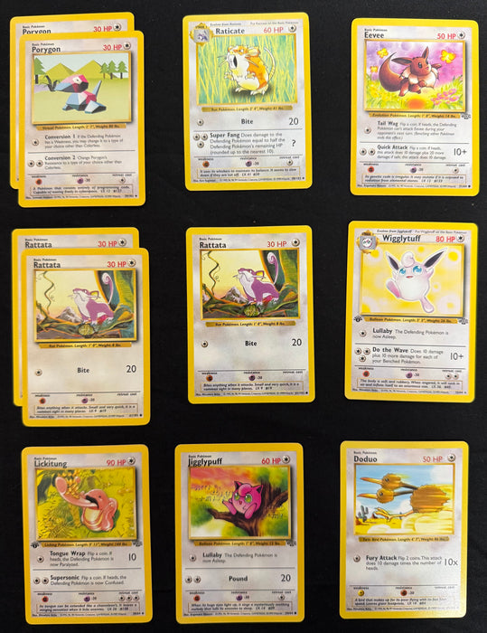 Pokemon 1st Series Collection Including Japanese Cards