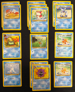 Pokemon 1st Series Collection Including Japanese Cards