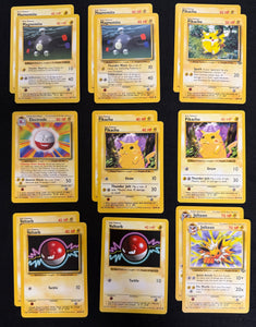 Pokemon 1st Series Collection Including Japanese Cards