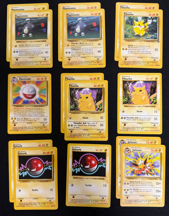 Pokemon 1st Series Collection Including Japanese Cards