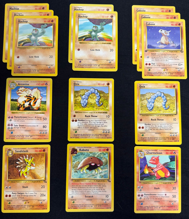 Pokemon 1st Series Collection Including Japanese Cards