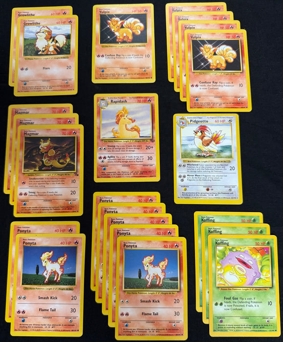 Pokemon 1st Series Collection Including Japanese Cards