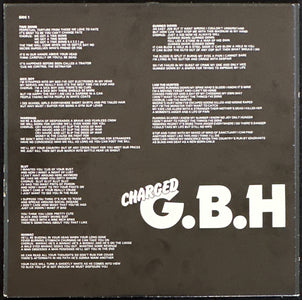 Charged G.B.H. City Baby Attacked By Rats (First Pressing - White Label)