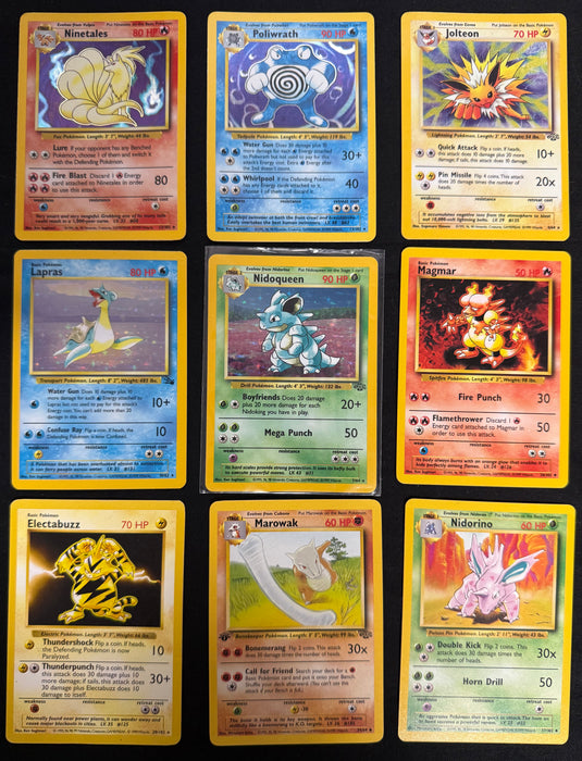 Pokemon 1st Series Collection Including Japanese Cards