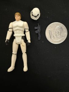 Star Wars POTF (1985) Luke Stormtrooper with Coin NO REPRO