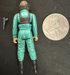 Star Wars POTF (1985) A-Wing Pilot With Coin
