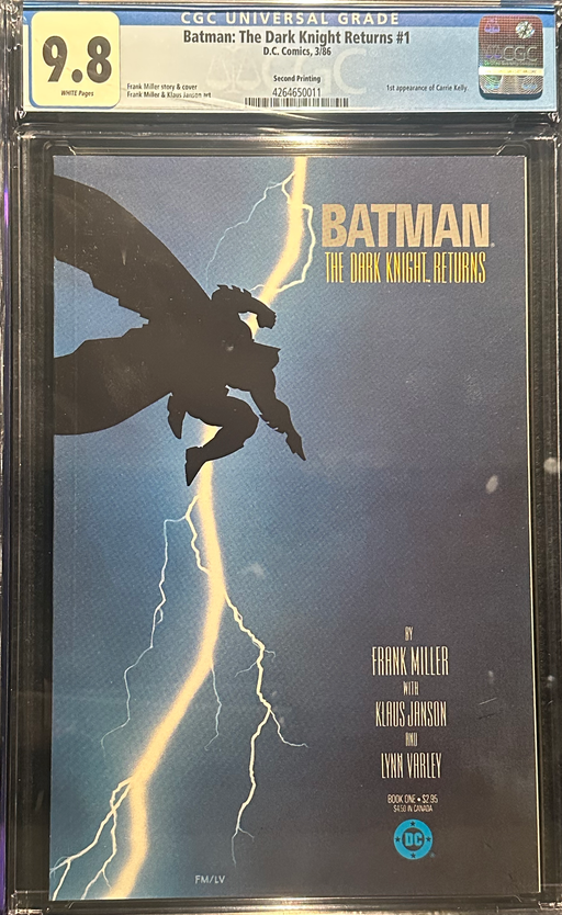 Batman: The Dark Knight #  1 (Second Printing) CGC 9.8