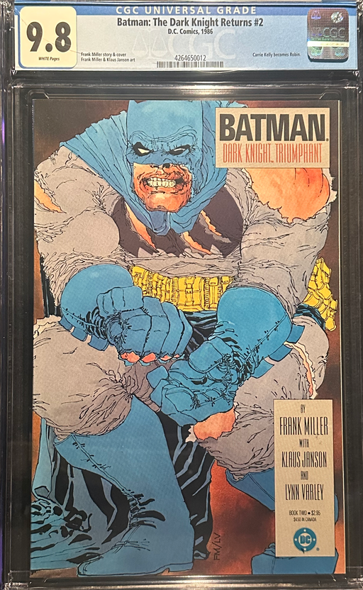 Batman: The Dark Knight #  2 CGC 9.8