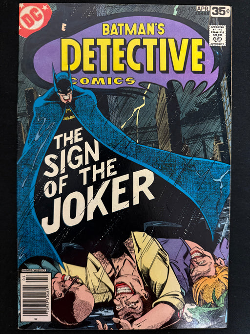 Detective Comics #476 Newsstand FN/VF (7.0)