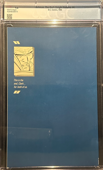 Batman: The Dark Knight #  4  CGC 9.6