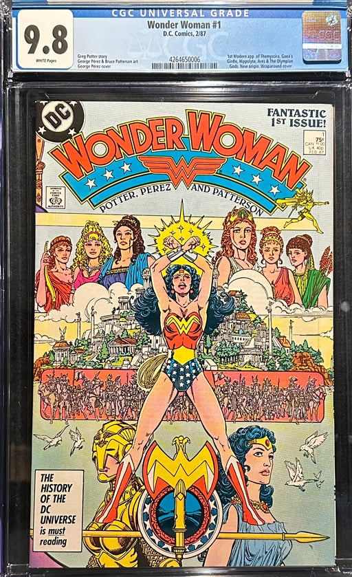 Wonder Woman #  1 CGC 9.8