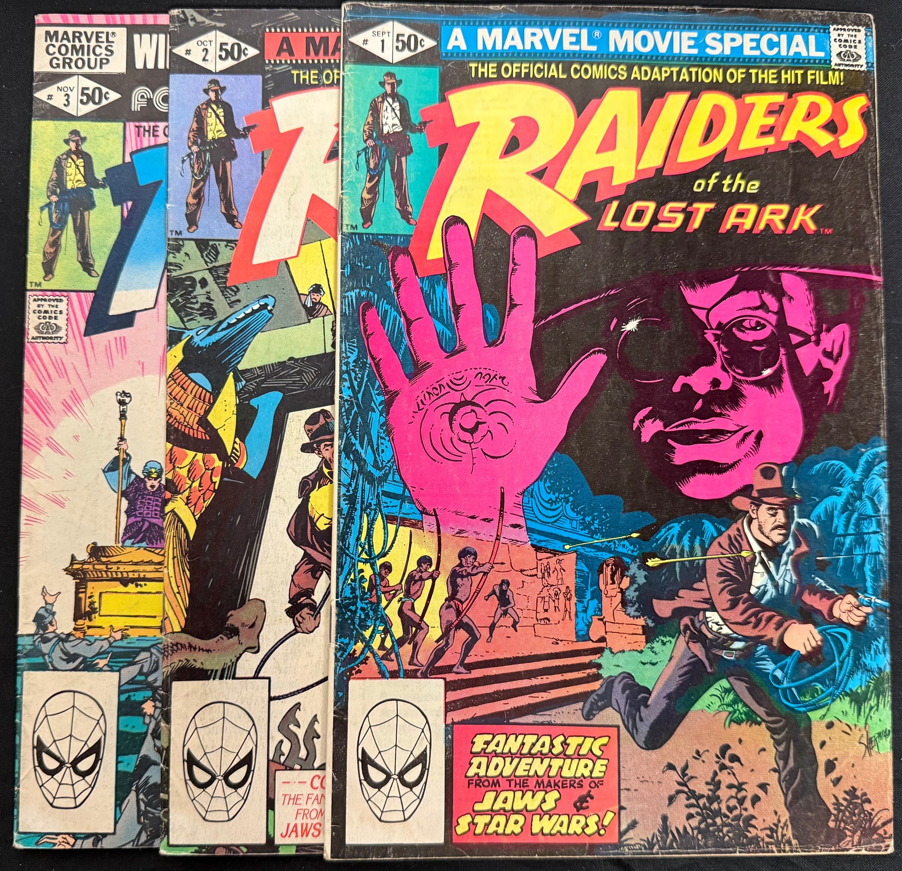 Marvel Indiana Jones Lot: Raiders, Temple of Doom, Adventures