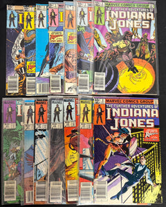 Marvel Indiana Jones Lot: Raiders, Temple of Doom, Adventures
