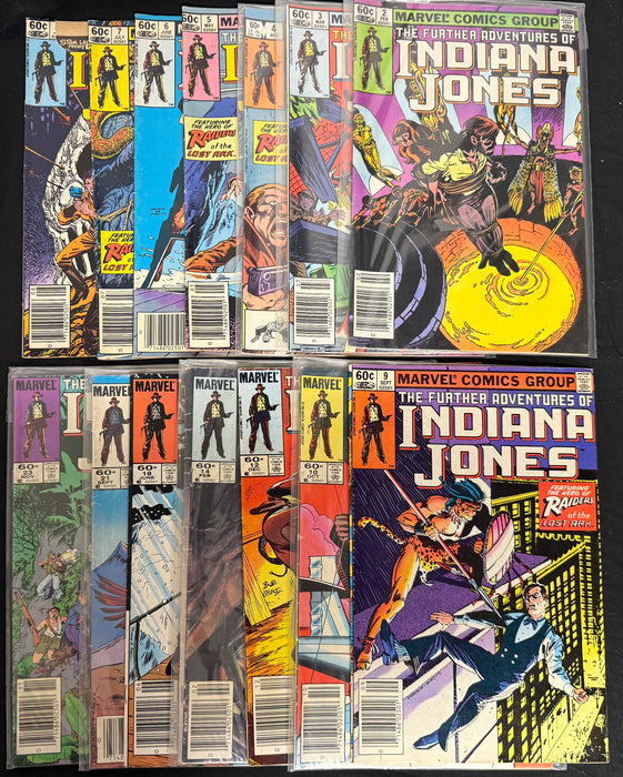 Marvel Indiana Jones Lot: Raiders, Temple of Doom, Adventures