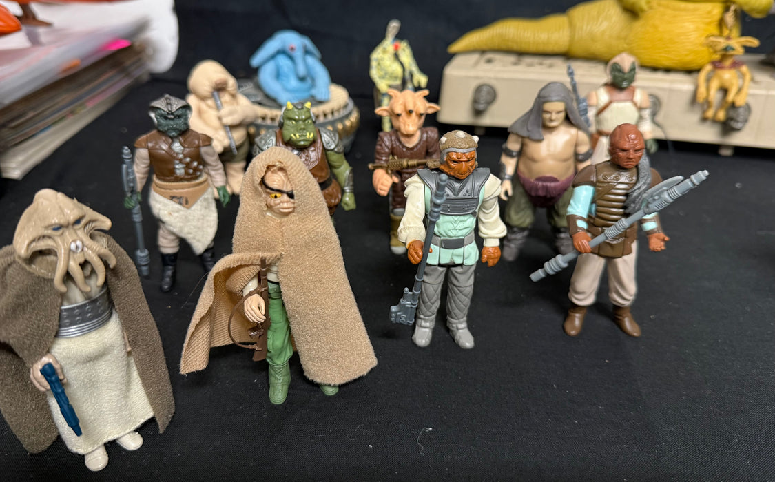 Kenner Star Wars ROTJ Jabba's Palace Action Figure Lot