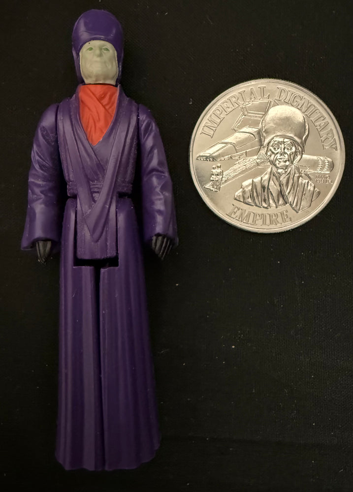 Kenner Star Wars POTF Imperial Dignitary with Coin