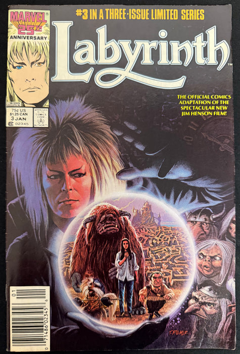 Labyrinth #1-3 Newsstand FN+ (6.5)