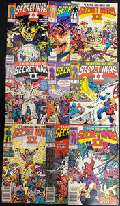 Secret Wars II #1-9 VF- (7.5) Newsstand