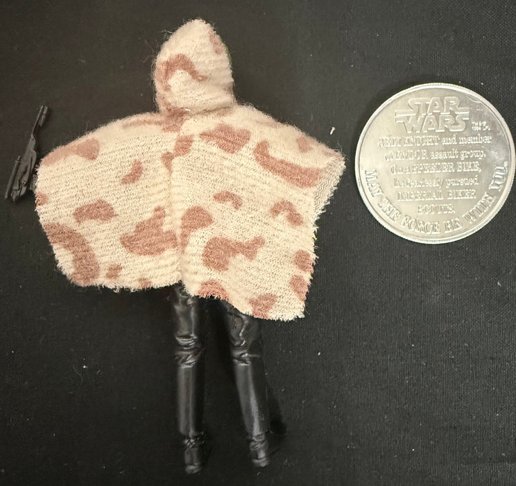 Kenner Star Wars POTF Luke Skywalker (Poncho) with Coin and Gun