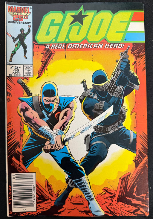 G.I. Joe, a Real American Hero # 46 Newsstand VF- (7.5)