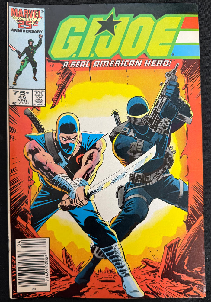 G.I. Joe, a Real American Hero # 46 Newsstand VF- (7.5)