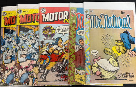 Underground Comix Lot (1968-1973) 50 Comic Books
