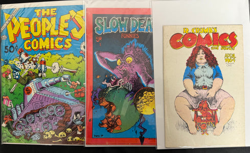 Underground Comix Lot (1968-1973) 50 Comic Books