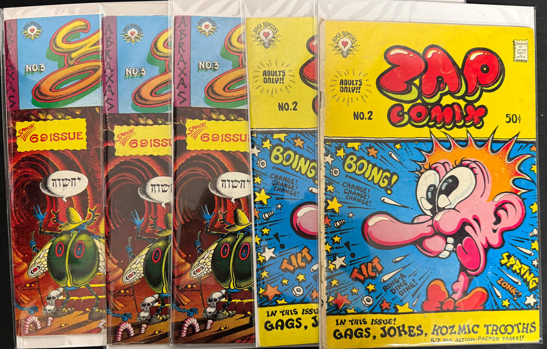 Underground Comix Lot (1968-1973) 50 Comic Books