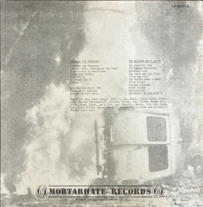 Conflict Increase the Pressure