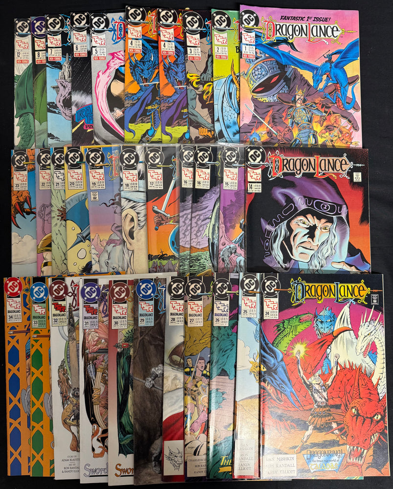 Dragonlance Comic Book Lot: #1-33 (32 Books)