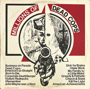 MDC Millions of Dead cops (Third Pressing, Insert Included)