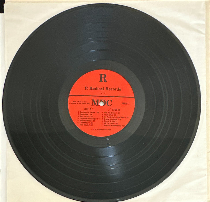 MDC Millions of Dead cops (Third Pressing, Insert Included)